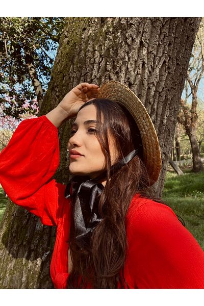 laviyonsa Tie-Up French Model Straw Hat
