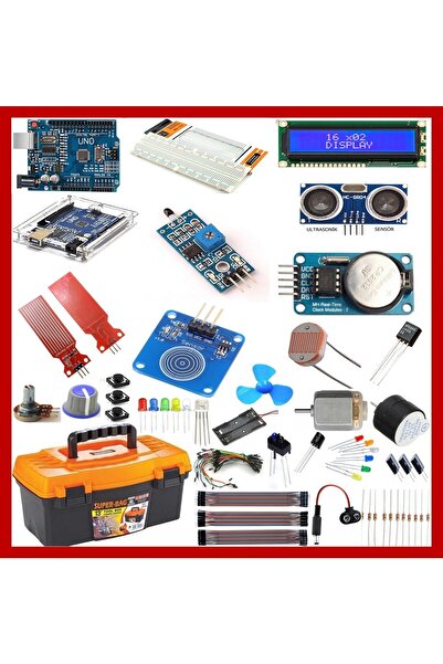 Arduino Arduino Uno R3 Başlangıç Seti 51 Parça 181 Adet Eco Set