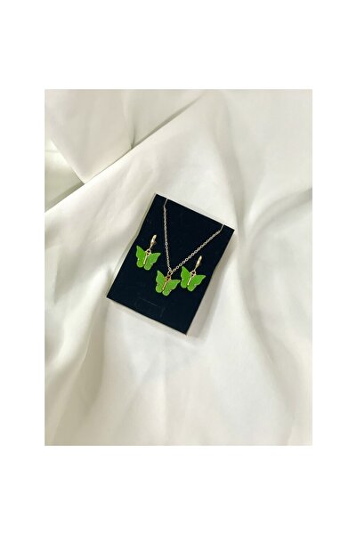 TREND Mariposa Kolye Küpe