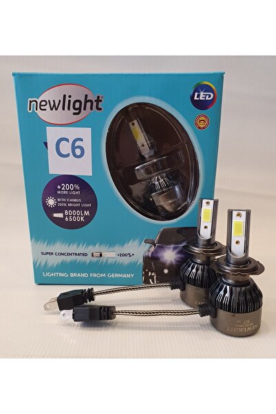 NEWLIGHT H7 Led Xenon Şimşek Etkili C6 (2 Adet Far Için)