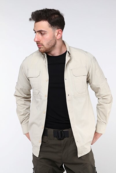 North Mountain Protection Tactical Gömlek Kum Beji – Dayanıklı, Şık Ve Fonksi...