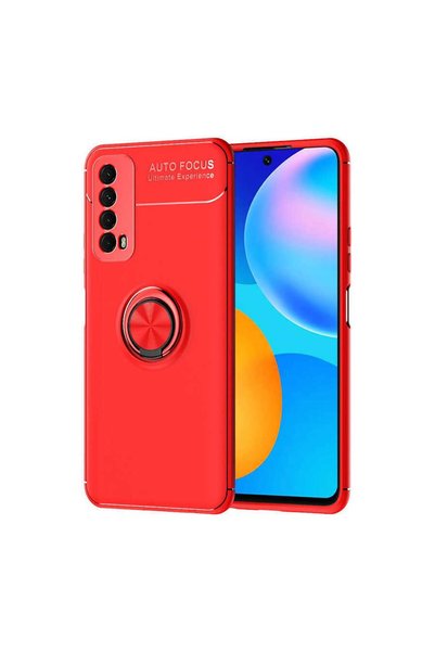 hzrteknoloji Silicone Ravel Cover with Rotatable Ring Stand for Huawei P Smar...