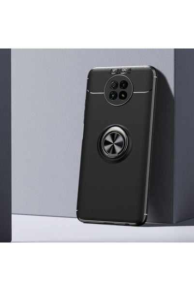 hzrteknoloji غطاء رافيل من السيليكون مع حامل حلقي قابل للدوران لهاتف Xiaomi R...