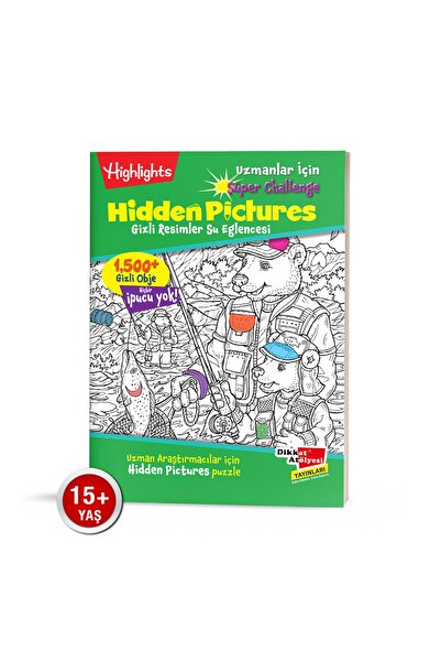 Dikkat Atölyesi Yayınları Uzmanlar Için Hidden Pictures - Su Eğlencesi Puzzle...