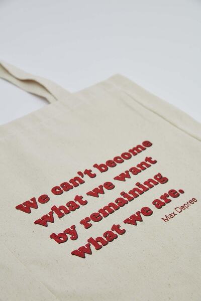 Manuka Max Depree Classic STD bedruckte Canvas-Einkaufstasche mit Zwickel