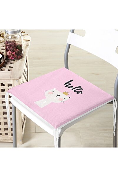 Realhomes Hello Kitty na ružičastom podu, posebno dizajnirani moderni jastuk ...