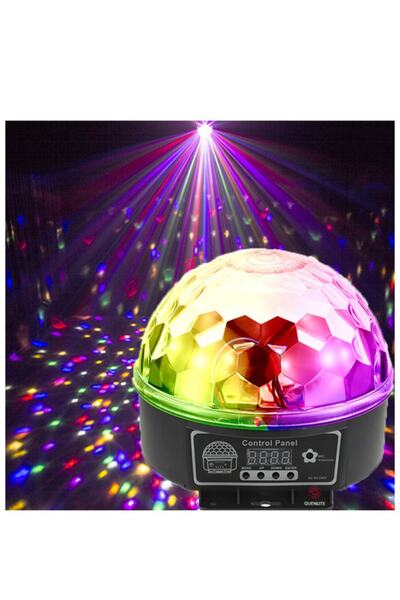 Quenlite Qx-61 Rgbw Dmx512 Sahne Küre Led Işık Sistemi 6x1w Disko Işığı