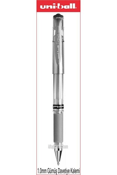 UNİ-BALL Uniball Signo Broad 1.0 Mm Gümüş Davetiye Kalemi Um-153