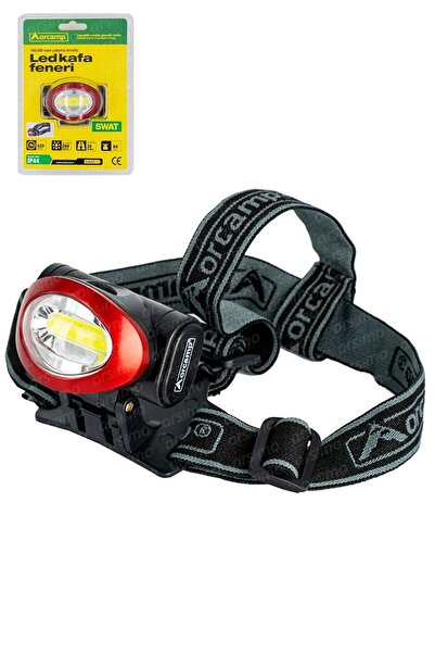 Orcamp Led Kafa Feneri Pilli Kafa Lambası Unisex Renkli Kafa Feneri