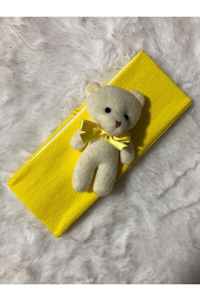 Portakal Bebek Large Bandana with Teddy Bear