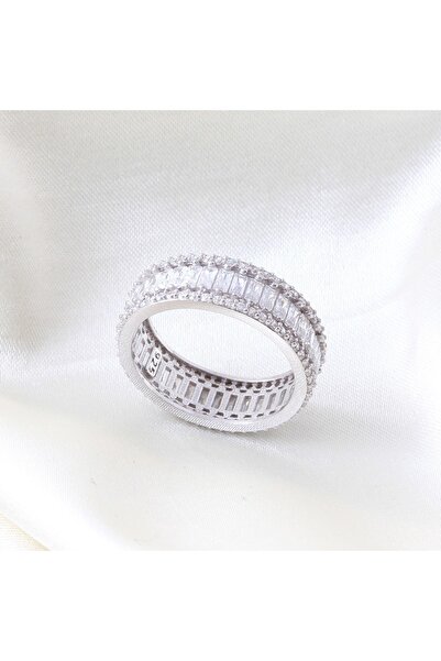 Haşimi Doğaltaş Zirkon Alyans Yüzük