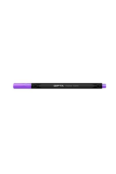 Gıpta ' Fineliner Pen 0.4 Mm - Cardboard Box - Triangle - Lilac