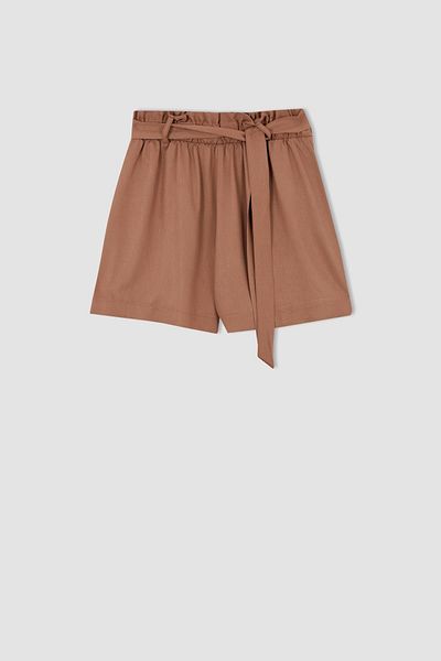 DeFacto Relax-Fit-Shorts aus Viskose mit Taschen