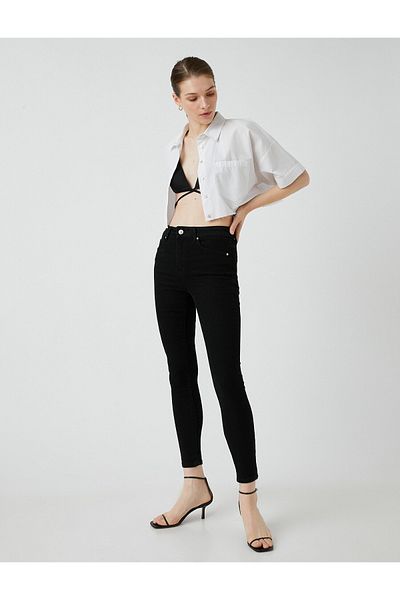 Koton Picior slim cu talie înaltă - Carmen Jean