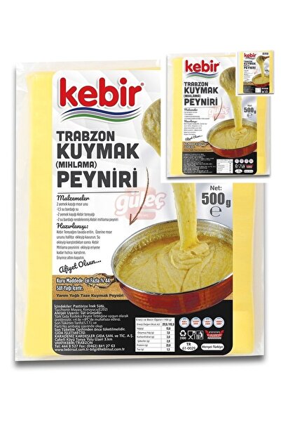 Kebir Kuymak Peyniri ( Mıhlama ) 3 X 500 Gr