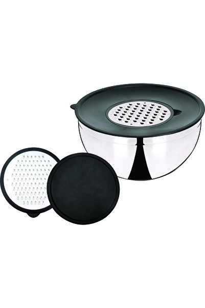 Aryıldız Karıştırma Kabı Rendeli 5 Parça 24 Cm