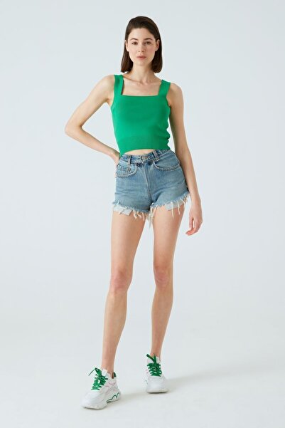 JOIN US Square Neck Crop Top