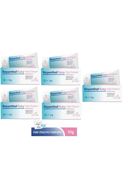 Bepanthol Baby Pişik Önleyici Merhem 50 Gr 5 Adet