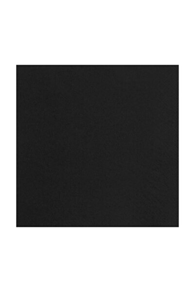 Story 33x33 Cm 2 Layer 20 Pack Patterned Anthracite Black Colored Paper Napkins