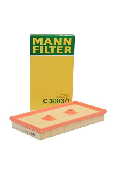 MANN حذاء رياضي طراز FSi بقوة 85 كيلو وات وقوة 115 حصانًا لفلتر الهواء المتوافق مع Audi A3 C3083/1