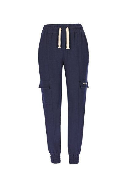 Ruck & Maul Kadın Örme Pantolon 22054 166 - Lacivert