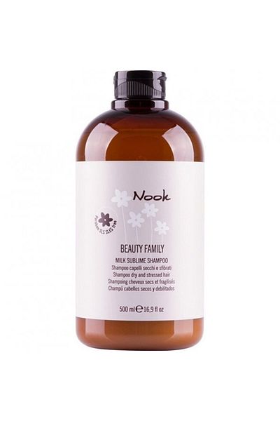 Nook 500 ml Vegan Beauty Family - Nourishing Shampoo for Dry and Damaged Hair