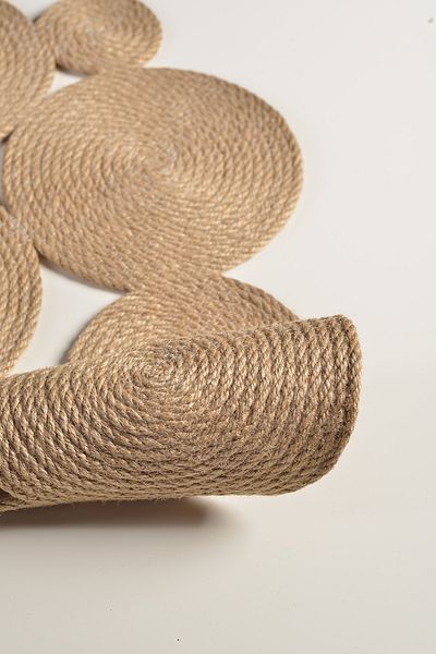 Natural Dowry Ivy Natural Wicker Rope Living Room Dining Table Coffee Table Kitchen Cloth Runner