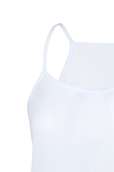 GRSN Γυναικείο εσώρουχο 6 τεμαχίων λευκό 100% βαμβακερό μαλακό αναπνεύσιμο λεπτό σχοινί με λουράκι