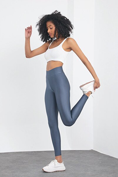 JİJJİ Kadın Parlak Tayt