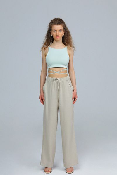 Wear Three Points Torsolette Tie-Up Bustier