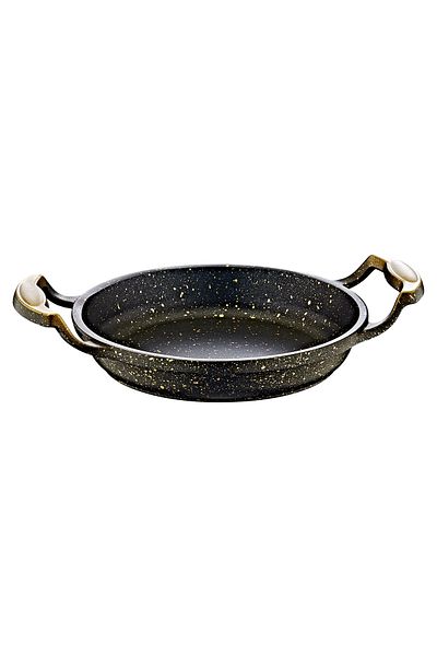 OMS Cast Granite Egg Pan 20 Cm Gold