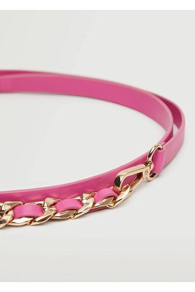 MANGO Woman Chain Belt