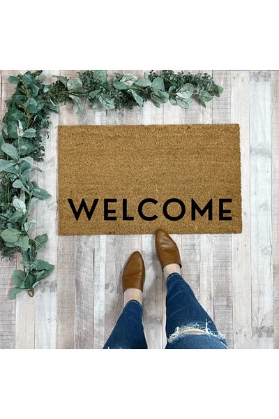 DefLife Home Welcome Door Front Mat / Koko Mat