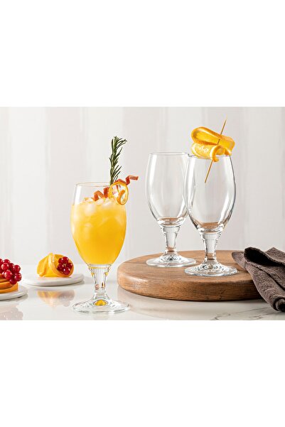 English Home Iconic Cam 3'lü Kadeh 390 ml