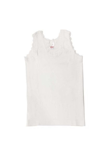 ATİLLA İÇ GİYİM Tricot pentru fete cu bretele late cu nervuri 6 piese
