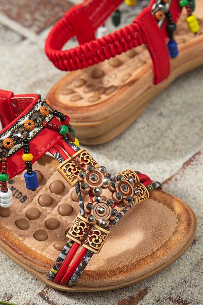 Khayt Alice Anatomical Orthopedic Fashion Stoned Children's Sandals