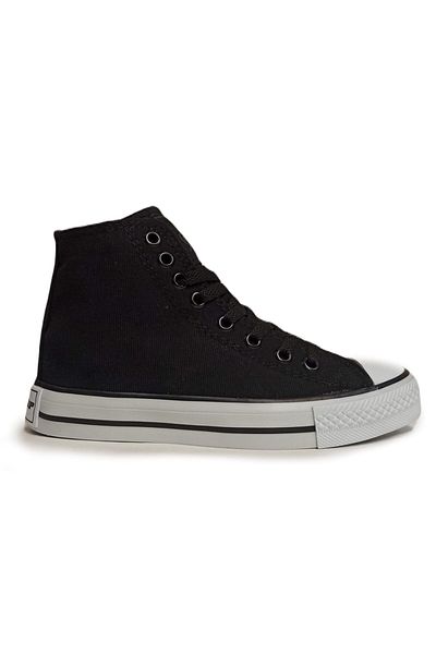 DUNLOP Pantofi de vară din in, pantofi sport casual, 1982, negru V1