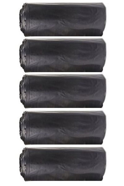 EYMARMARKET Extra Thick J500 Jumbo Size Garbage Bag 80*110 Cm 10 Pieces Roll 5 Packs (50 Pieces)