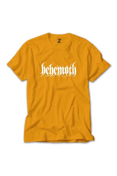 Z zepplin Λογότυπο Behemoth Classic - Κίτρινο T-shirt
