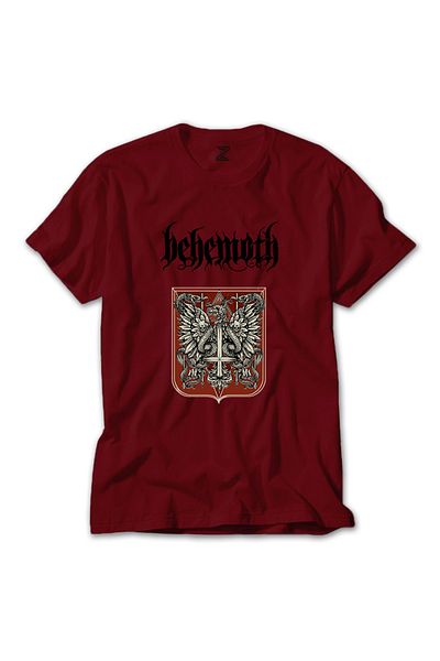 Z zepplin Κόκκινο T-shirt Behemoth Eagle And Snake