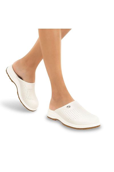 Muya Sabo Multi-Purpose Non-Slip Women's Sole Slippers White
