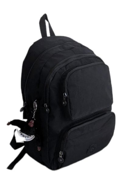 Klinkır Multi-compartment, large-volume, rainwater-repellent fabric backpack suitable for school