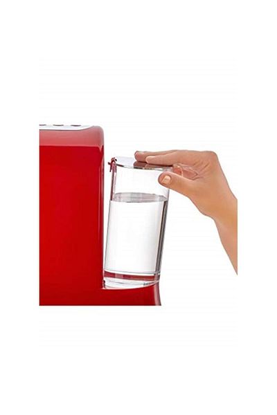 KORKMAZ A862 Model Red Chrome Coffee Pot Aqua Coffee Machine