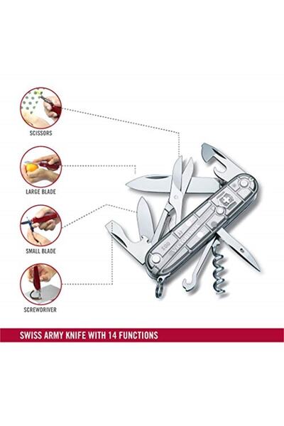 Victorinox 1.3703.t7 Climber Silvertech Çakı