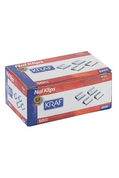 KRAF 50 Pieces of Nappy Clips Refill - 380g