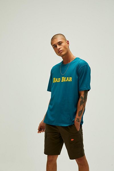 Bad Bear 22.01.07.053 Written 0-Neck Short Sleeve T-Shirt