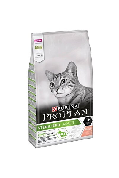 Pro Plan Pro Plan Sterilised Somonlu Kısırlaştırılmış Yetişkin Kuru Kedi Maması 3 Kg