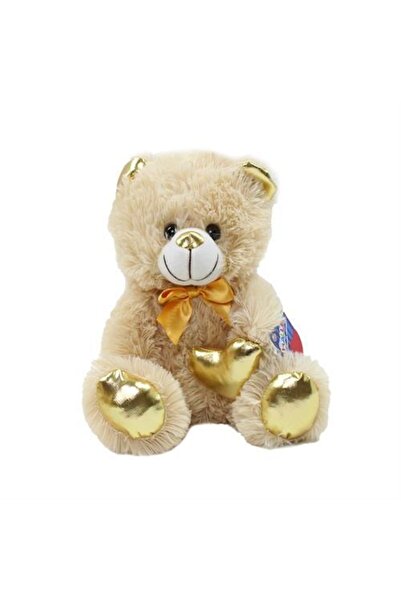 HALLEY Parlak Kalpli Peluş Ayı 30 Cm