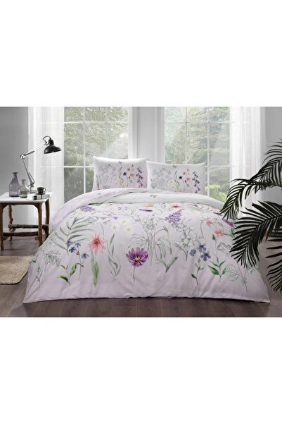 Taç Nevresim Takımı Adriel Lila Tek Kişilik