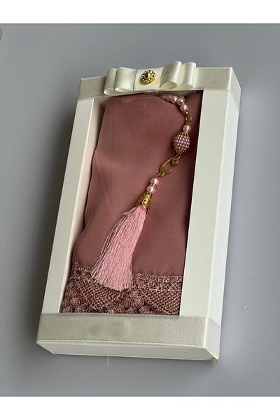 Markapolin Dolama Prayer Cloth Embroidered Chiffon Shawl